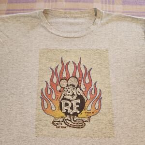 Vintage Ed Roth Rat Fink T Shirt Big Daddy Hot Rod Art Rockabilly 90s Y2k 2000s